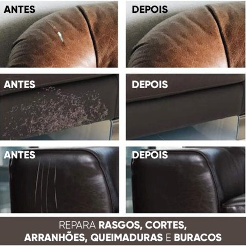 Gel Reparador de Couro G4P16 - Gel Reparador de Couro Casa Tech Loja 