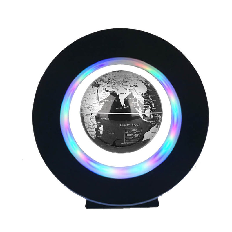 Globo Flutuante Giratório Decoração Escritório DEC7 - Globo Flutuante Giratório Decoração Escritório Casa Tech Loja Preto e Branco 