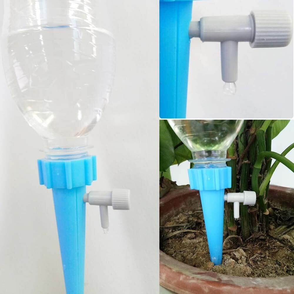 Gotejador para Jardim - Regador Automático (Kit 12pcs) JEP09 - Gotejador para Jardim - Regador Automático (Kit 12pcs) Casa Tech 