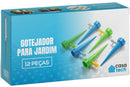 Gotejador para Jardim - Regador Automático (Kit 12pcs) JEP09 - Gotejador para Jardim - Regador Automático (Kit 12pcs) Casa Tech Azul 12 unidades 