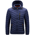 Jaqueta À Prova d'Água Frio Inverno 2022 0 Casa Tech Loja Azul Marinho P 155 CM 55 KG 