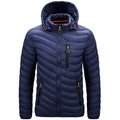Jaqueta À Prova d'Água Frio Inverno 2022 0 Casa Tech Loja Azul Marinho P 155 CM 55 KG 