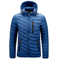 Jaqueta À Prova d'Água Frio Inverno 2022 0 Casa Tech Loja Azul P 155 CM 55 KG 