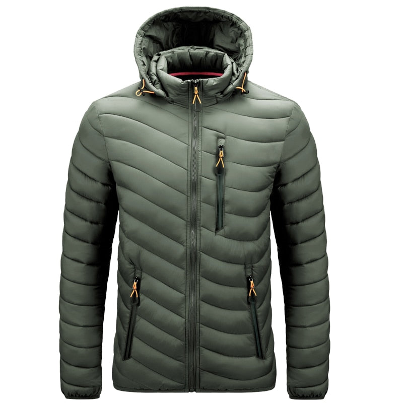 Jaqueta À Prova d'Água Frio Inverno 2022 0 Casa Tech Loja Verde P 155 CM 55 KG 