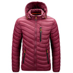 Jaqueta À Prova d'Água Frio Inverno 2022 0 Casa Tech Loja Vermelho P 155 CM 55 KG 