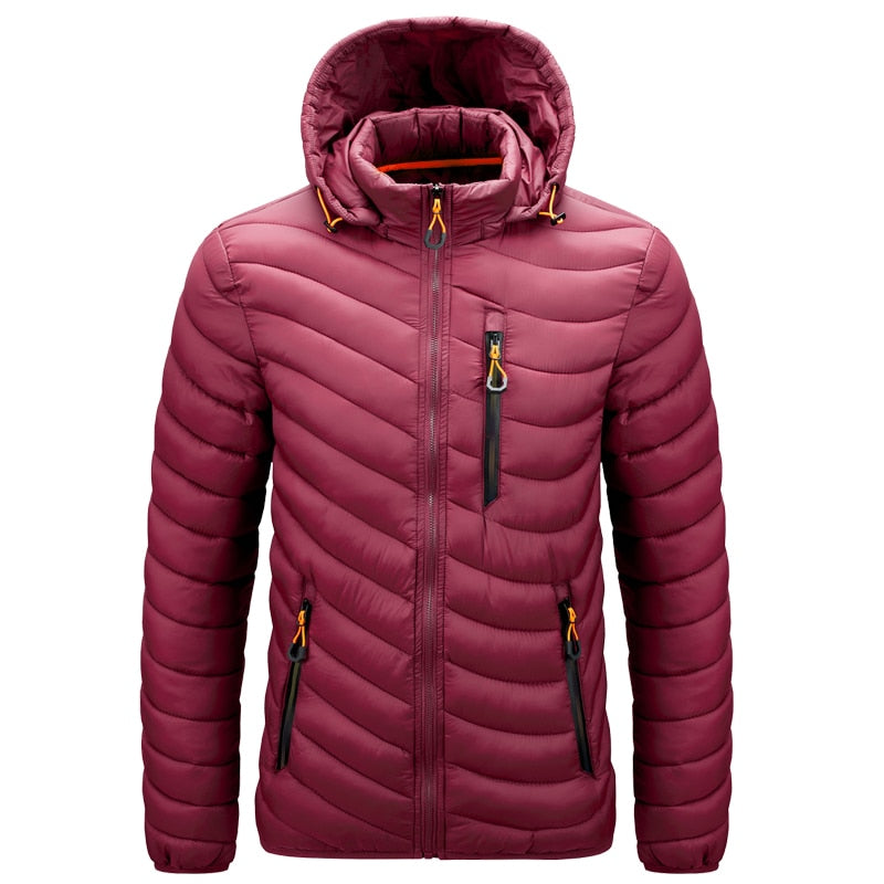 Jaqueta À Prova d'Água Frio Inverno 2022 0 Casa Tech Loja Vermelho P 155 CM 55 KG 