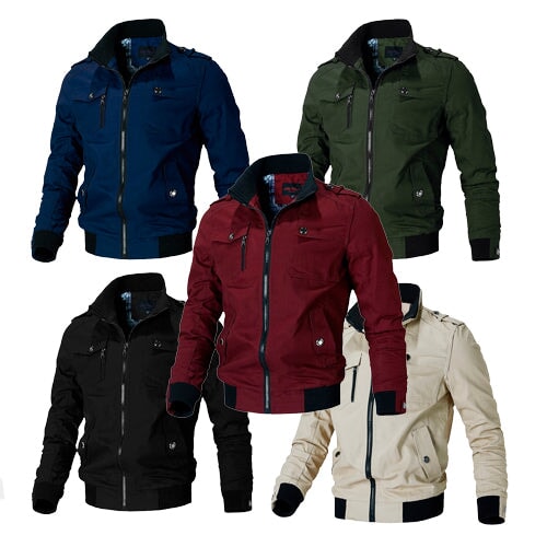 Jaqueta Aviador Masculina JCM25 - Jaqueta Aviador Masculina FAVOCENT 