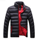 Jaqueta Bomber Masculina Bobojaco Slim G8P15 Casa Tech Loja Preto / Vermelho P 