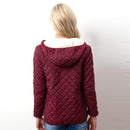 Jaqueta Corta Vento Feminina Forrada com Pelinho JCF15 - Jaqueta Corta Vento Feminina Forrada com Pelinho Casa Tech 