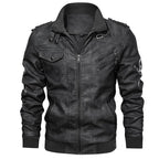 Jaqueta de Couro Legítimo Premium - LBL G10P14 - Jaqueta de Couro Legítimo Premium - LBL Casa Tech Loja Preto sem Capuz P 