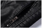 Jaqueta de Couro Masculina Casual JQM01 - Jaqueta de Couro Masculina Casual Casa Tech Loja 