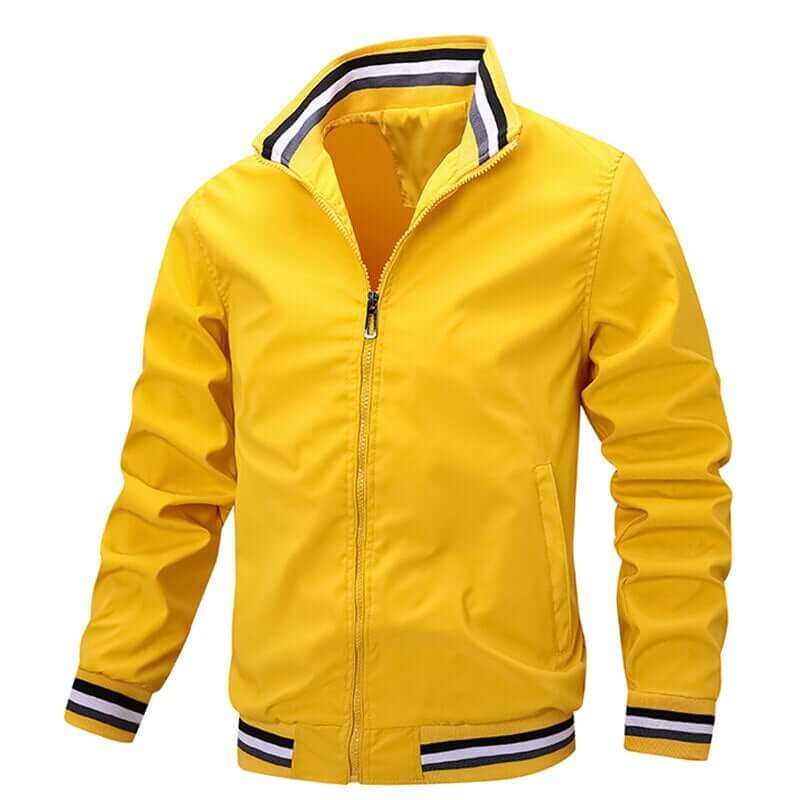 Jaqueta de Frio Elegance - Inverno 2022 G5P15 - Jaqueta Elegance Boss - Exclusive Elegance Casa Tech Loja Amarelo M 
