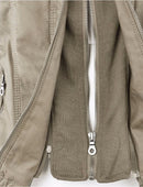 Jaqueta Feminina de Couro - Stylish Woman G5P11 - Jaqueta Feminina de Couro - Stylish Woman Casa Tech Loja 