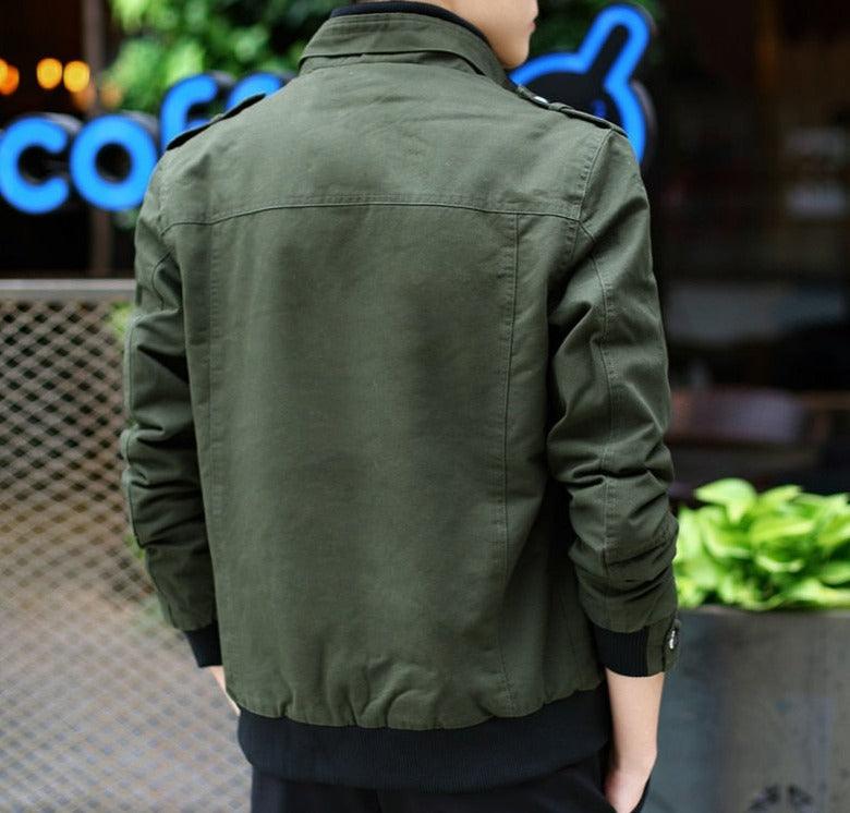 Jaqueta Masculina Casual 0 Casa Tech Loja 