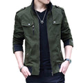 Jaqueta Masculina Casual 0 Casa Tech Loja Verde P 