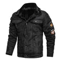 Jaqueta Masculina de Couro Camurça Forrada com Lã de Ovelha G5P6 - Jaqueta Masculina de Couro Casa Tech Loja Preto PP 