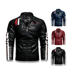 Jaqueta Masculina de Couro para Motoqueiros JCM20 - Jaqueta Masculina de Couro para Motoqueiros Casa Tech 
