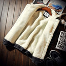 Jaqueta Masculina Jeans Forrada com Pelo JQM03 - Jaqueta Masculina Jeans Forrada com Pelo Casa Tech Loja 