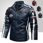 Jaqueta Motoqueiro Masculina Couro JCM03 - Jaqueta Motoqueiro Masculina Couro Casa Tech 