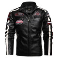 Jaqueta Motoqueiro Masculina Couro JCM03 - Jaqueta Motoqueiro Masculina Couro Casa Tech Preto 3 PP 