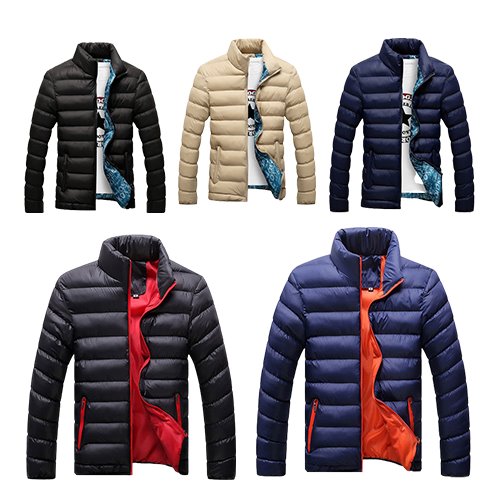 Jaqueta Puffer Masculina Bobojaco Slim JCM16 - Jaqueta Puffer Masculina Bobojaco Slim Casa Tech 