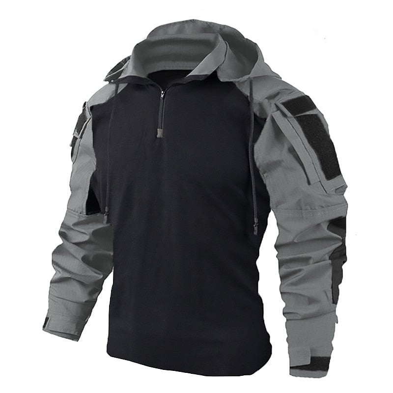 Jaqueta Tática Masculina PaintBall 0 Casa Tech Gray S 