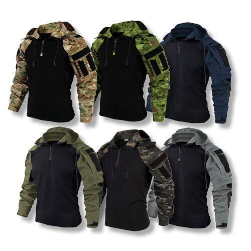 Jaqueta Tática Masculina PaintBall JCM26 - Jaqueta Tática Masculina PaintBall Casa Tech 
