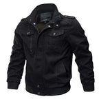 Jaqueta Tática Militar Masculina Aviador G5P8 - Jaqueta Tática Militar Masculina Aviador Casa Tech Loja Preto M Sem estampa