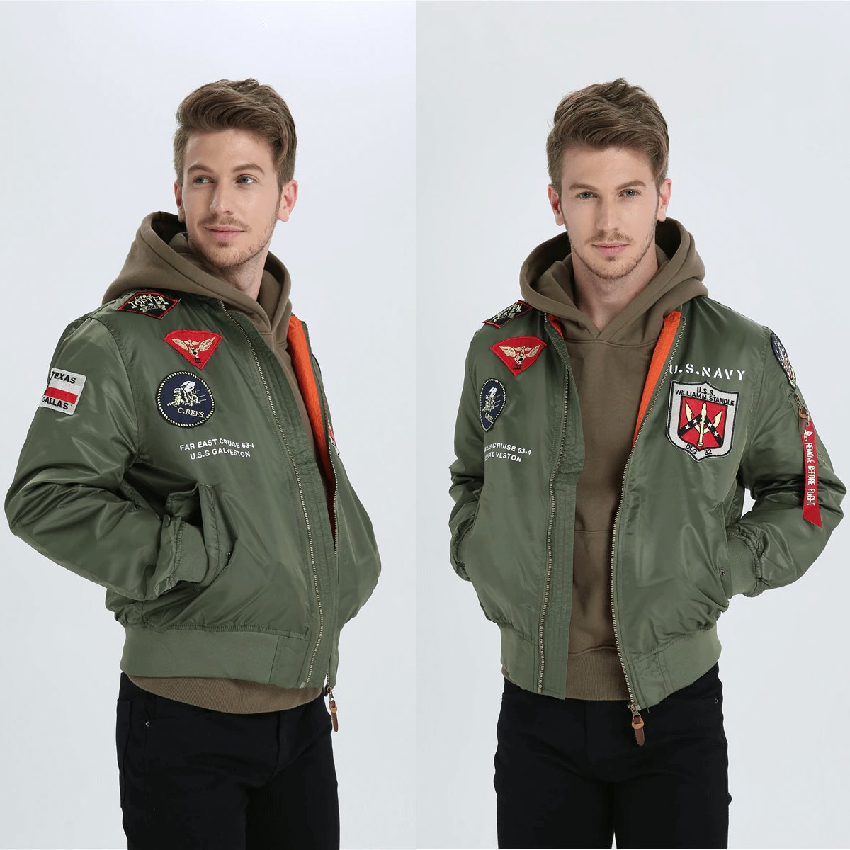 Jaqueta Top Gun ROU13 - Jaqueta Top Gun Casa Tech Loja 