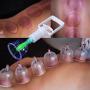 Kit 12 Ventosas + Bomba Ventosa Terapia Massoterapia G3P1 - Kit 12 Ventosas Casa Tech Loja 