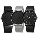 Kit 3 Relógios Masculino Minimalista de Pulso RPM24 - Kit 3 Relógios Masculino Minimalista de Pulso Casa Tech Combo 1 