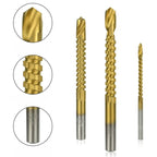 Kit 6 Brocas Titanium para Furadeira FER10 - Kit 6 Brocas Titanium para Furadeira Casa Tech Loja 