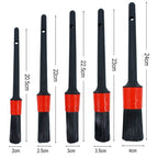 Kit Escovas para Limpeza Interna Automotiva G6P13 - Kit Escovas para Limpeza Interna Automotiva Casa Tech Loja 