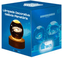 Lâmpada Decorativa Galáxia Planetária DEC11 - Lâmpada Decorativa Galáxia Planetária Casa Tech 