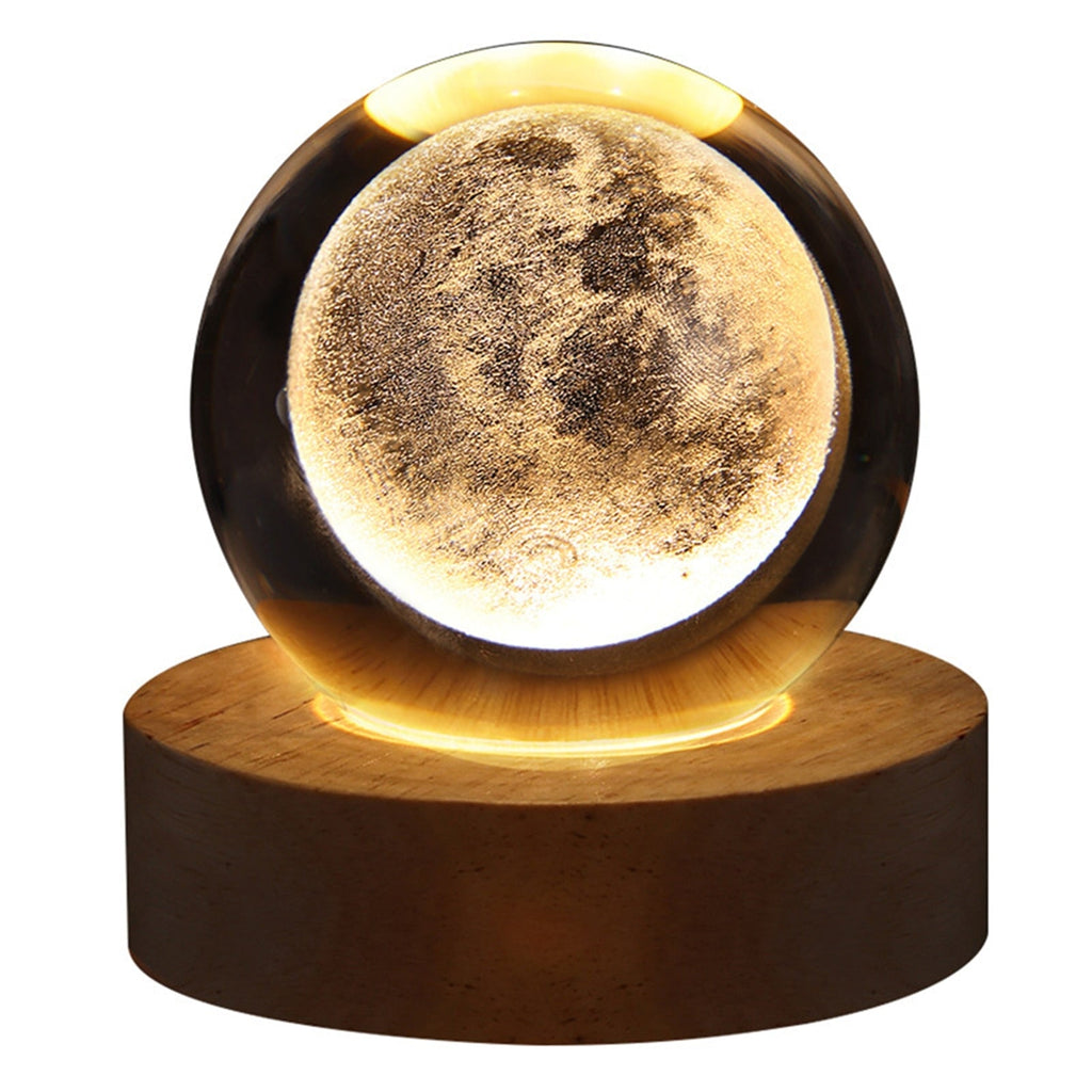 Lâmpada Decorativa Galáxia Planetária DEC11 - Lâmpada Decorativa Galáxia Planetária Casa Tech Lua 