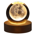 Lâmpada Decorativa Galáxia Planetária DEC11 - Lâmpada Decorativa Galáxia Planetária Casa Tech Lua 