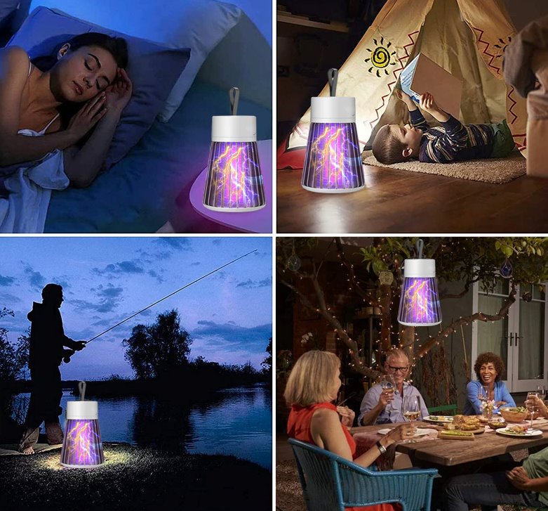Lâmpada Repelente para Moscas, Mosquitos e Muriçocas UTI18 - Lâmpada Repelente para Moscas, Mosquitos e Muriçocas Casa Tech 