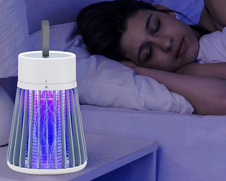 Lâmpada Repelente para Moscas, Mosquitos e Muriçocas UTI18 - Lâmpada Repelente para Moscas, Mosquitos e Muriçocas Casa Tech 