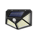 Lâmpada Solar Impermeável com 100 Luzes de LED para Paredes Externas e Jardins JEP12 - Lâmpada Solar Impermeável com 100 Luzes de LED para Paredes Externas e Jardins Queenal 1 unidade 