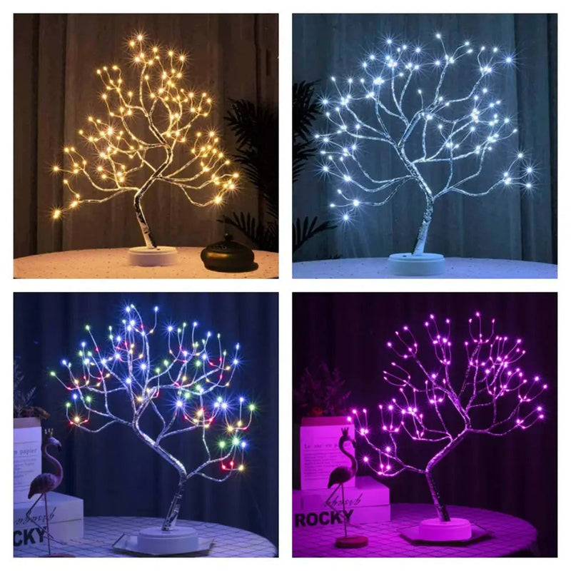 Luminária Árvore Decorativa PRE5 - Luminária Árvore Decorativa Casa Tech Loja 