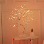 Luminária Árvore Decorativa PRE5 - Luminária Árvore Decorativa Casa Tech Loja Branco Quente 