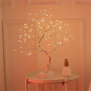 Luminária Árvore Decorativa PRE5 - Luminária Árvore Decorativa Casa Tech Loja Branco Quente 