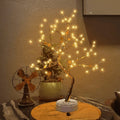 Luminária Árvore Decorativa PRE5 - Luminária Árvore Decorativa Casa Tech Loja Estrelas Douradas 