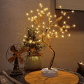 Luminária Árvore Decorativa PRE5 - Luminária Árvore Decorativa Casa Tech Loja Folhas Douradas 