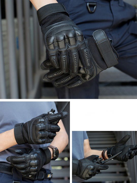 Luva Tática Militar Ultra Resistente CAC01 - Luva Tática Militar Ultra Resistente Motoqueiro Casa Tech 