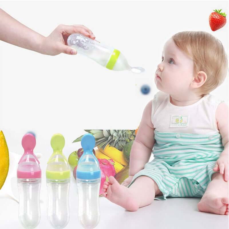 Mamadeira com Colher Dosadora Baby Hero® GR1P3 - Mamadeira com Colher Casa Tech Loja 