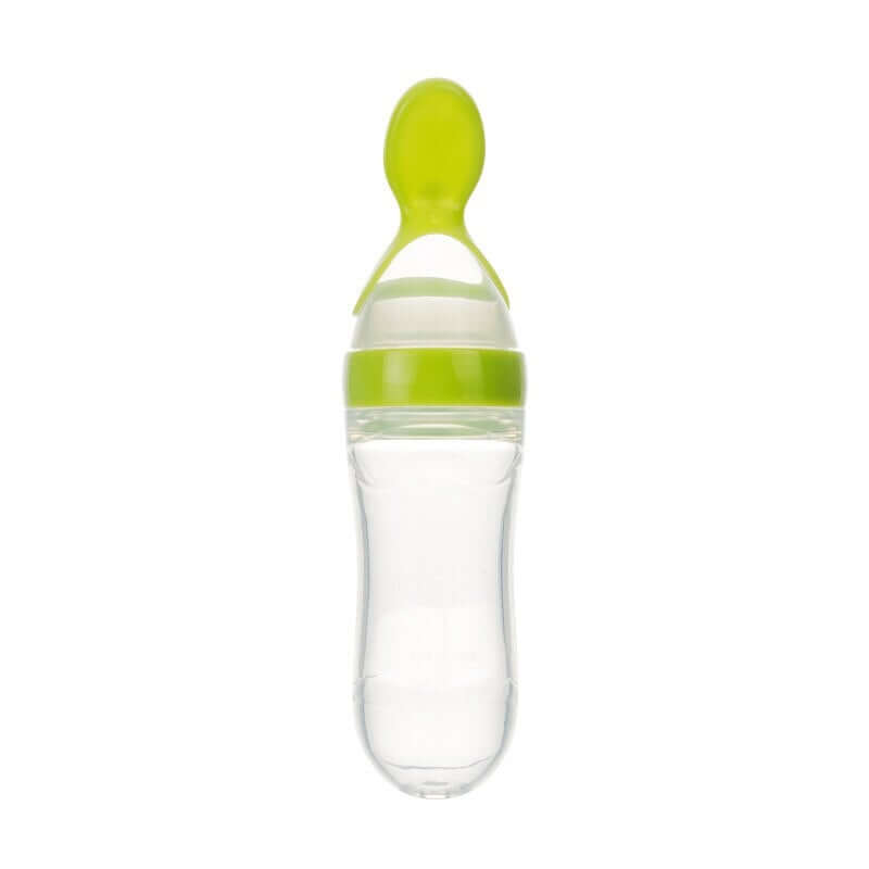 Mamadeira com Colher Dosadora Baby Hero® GR1P3 - Mamadeira com Colher Casa Tech Loja Verde 