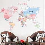 Mapa do Mundo - Papel de Parede 3D