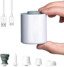 Mini Bomba de Ar para Camping CAMP1 - Mini Bomba de Ar para Camping Casa Tech Loja Cinza 