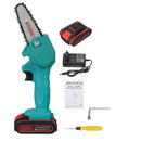 Mini Motosserra Elétrica UTI31 - Mini Motosserra Elétrica Casa Tech Azul 